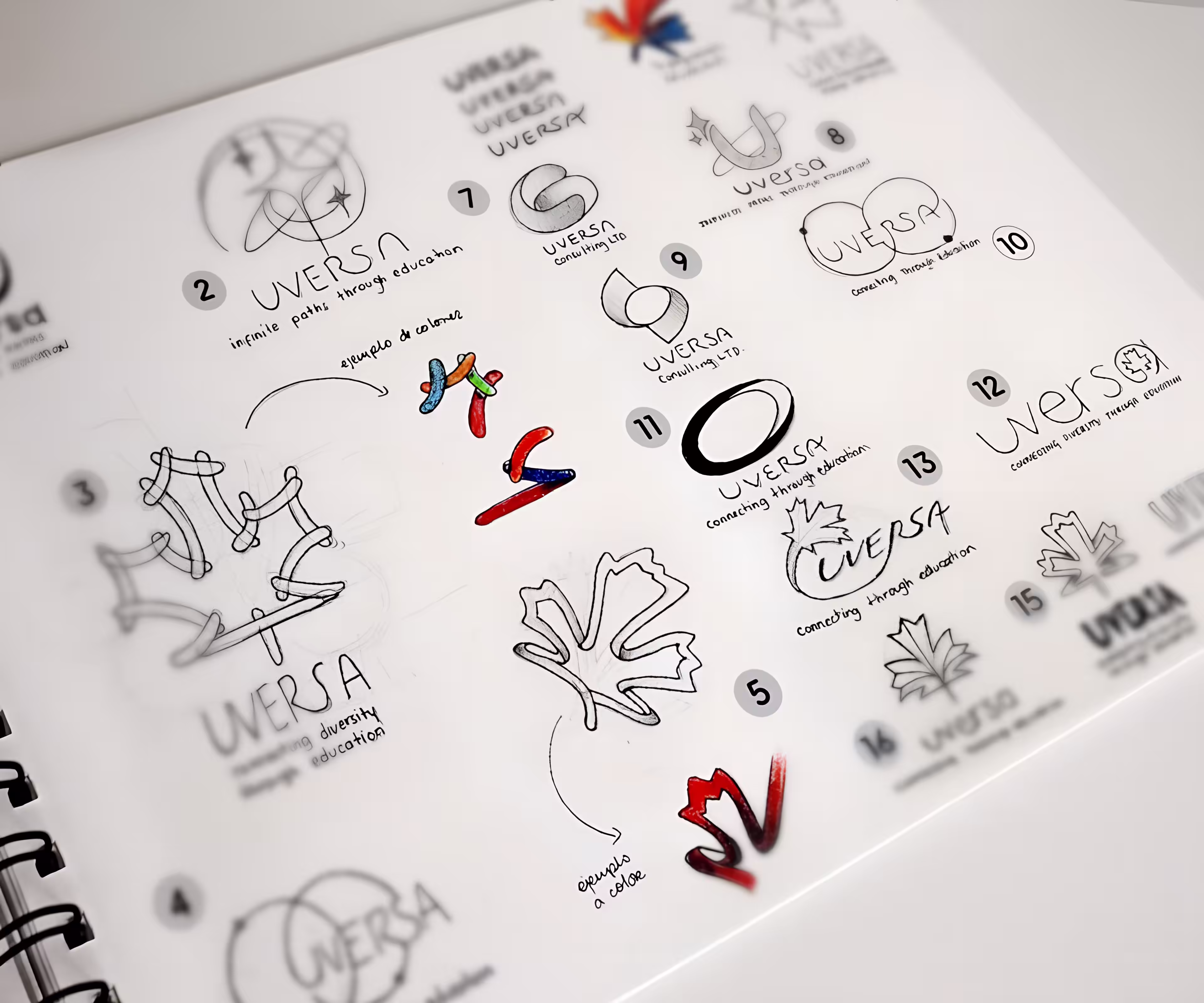 Uversa Logo Development